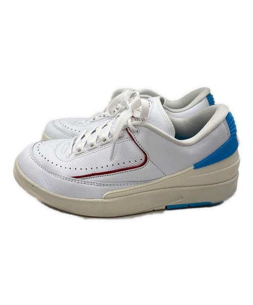 NIKE（ナイキ）NIKE (ナイキ) AIR JORDAN 2 RETRO LOW レッド×ブルー×ホワイト サイズ:28cmの古着・服飾アイテム