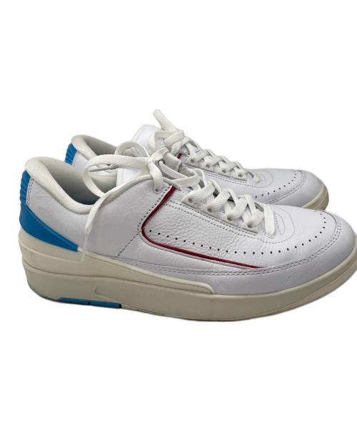 NIKE（ナイキ）NIKE (ナイキ) AIR JORDAN 2 RETRO LOW レッド×ブルー×ホワイト サイズ:28cmの古着・服飾アイテム