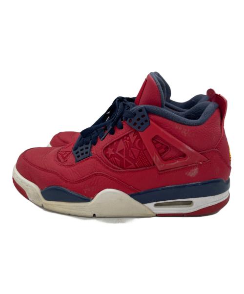 NIKE（ナイキ）NIKE (ナイキ) Air Jordan 4 Retro SE レッド×ネイビー サイズ:27cmの古着・服飾アイテム