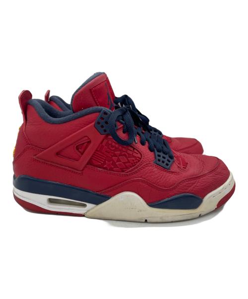 NIKE（ナイキ）NIKE (ナイキ) Air Jordan 4 Retro SE レッド×ネイビー サイズ:27cmの古着・服飾アイテム