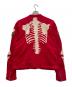 VANSON (バンソン) ボーンスカルトラックジャケット レッド サイズ:XXL：15000円