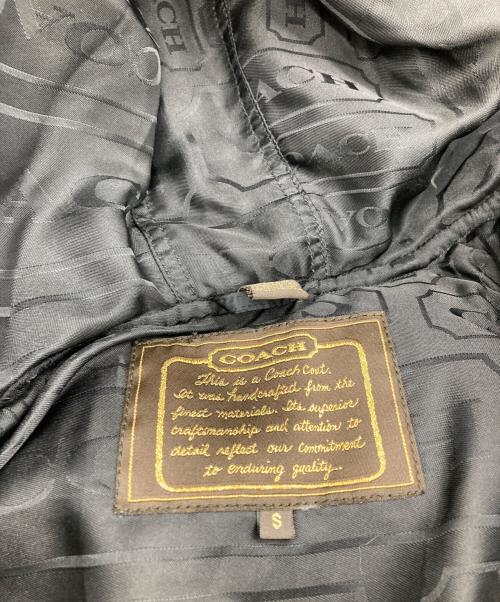 COACH（コーチ）COACH (コーチ) ダウンジャケット ブラック サイズ:Sの古着・服飾アイテム