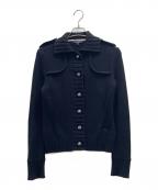 BURBERRYバーバリー）の古着「厚手カーディガン」｜ブラック