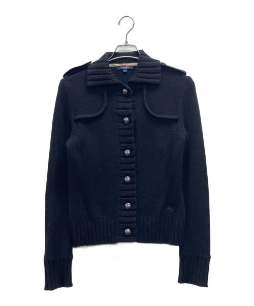 BURBERRY（バーバリー）BURBERRY (バーバリー) 厚手カーディガン ブラック サイズ:1の古着・服飾アイテム