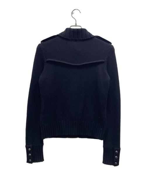 BURBERRY（バーバリー）BURBERRY (バーバリー) 厚手カーディガン ブラック サイズ:1の古着・服飾アイテム