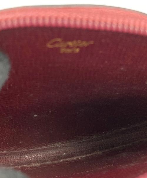 Cartier（カルティエ）Cartier (カルティエ) コインケース レッドの古着・服飾アイテム