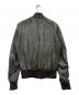 DOLCE & GABBANA (ドルチェ＆ガッバーナ) レザージャケット ブラック サイズ:54：47000円