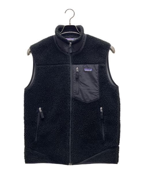 Patagonia（パタゴニア）Patagonia (パタゴニア) フリースベスト ブラック サイズ:Ｍの古着・服飾アイテム
