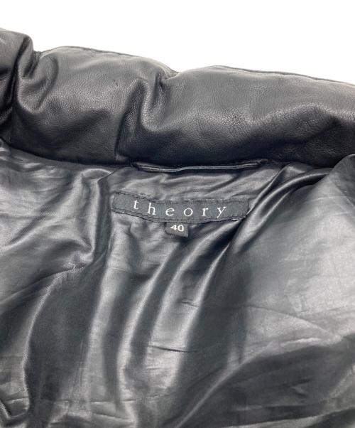 theory（セオリー）theory (セオリー) ダウンベスト ブラック サイズ:40の古着・服飾アイテム