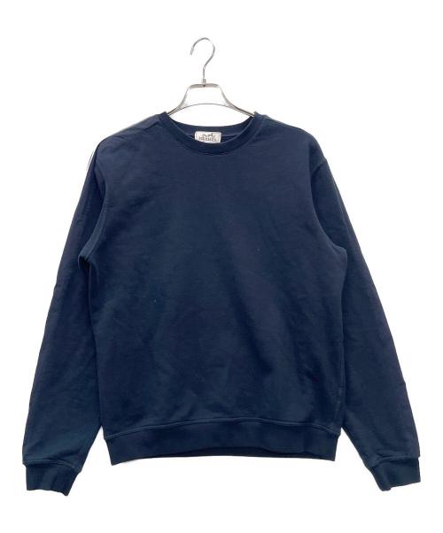 HERMES（エルメス）HERMES (エルメス) スウェットトレーナー ネイビー サイズ:Lの古着・服飾アイテム