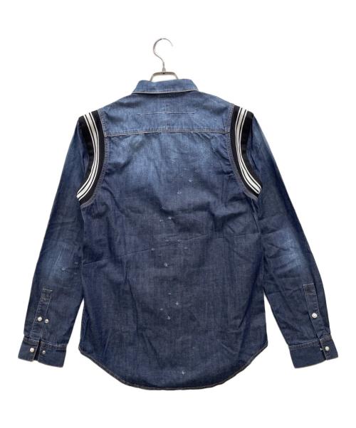 GIVENCHY（ジバンシィ）GIVENCHY (ジバンシィ) 長袖シャツ ブルー サイズ:Ｍの古着・服飾アイテム