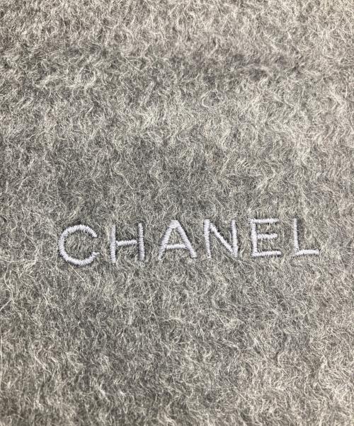 CHANEL（シャネル）CHANEL (シャネル) カシミヤマフラー グレーの古着・服飾アイテム