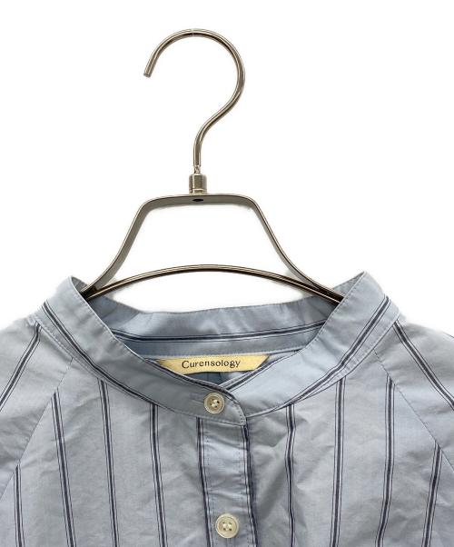 Curensology（カレンソロジー）Curensology (カレンソロジー) 長袖シャツ ブルー サイズ:FREEの古着・服飾アイテム
