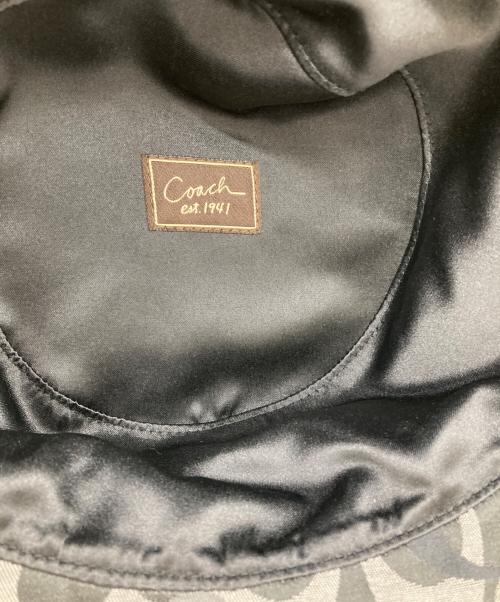 COACH（コーチ）COACH (コーチ) バケットハット ブラック×グレーの古着・服飾アイテム
