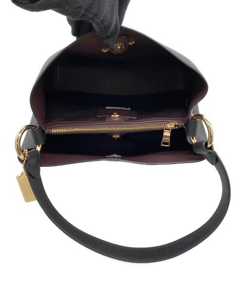 COACH（コーチ）COACH (コーチ) 2WAYショルダーバッグ ブラックの古着・服飾アイテム