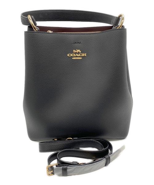 COACH（コーチ）COACH (コーチ) 2WAYショルダーバッグ ブラックの古着・服飾アイテム