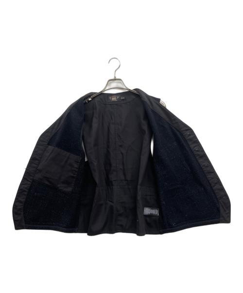RRL（ダブルアールエル）RRL (ダブルアールエル) ジレ ブラック サイズ:XXLの古着・服飾アイテム