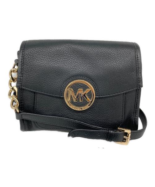 MICHAEL KORS（マイケルコース）MICHAEL KORS (マイケルコース) ショルダーバッグ ブラックの古着・服飾アイテム