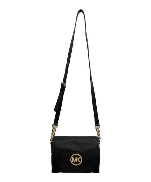 MICHAEL KORS（マイケルコース）MICHAEL KORS (マイケルコース) ショルダーバッグ ブラックの古着・服飾アイテム