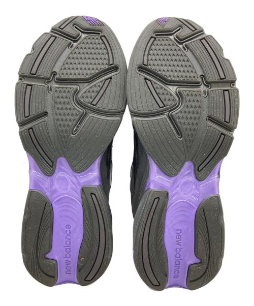 NEW BALANCE（ニューバランス）NEW BALANCE (ニューバランス) ローカットスニーカー パープル×グレー サイズ:27.5cmの古着・服飾アイテム