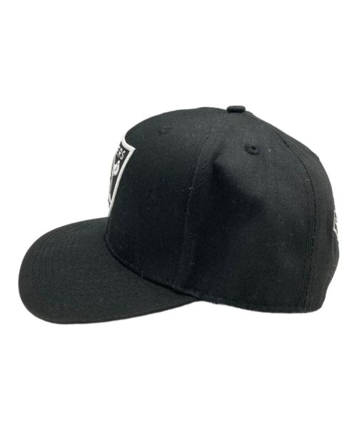 STARTER（スターター）STARTER (スターター) Raiders (レイダース) キャップ ブラックの古着・服飾アイテム