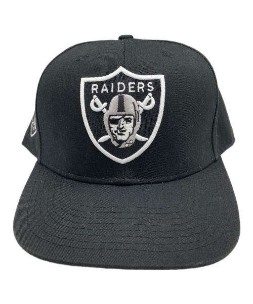 STARTER（スターター）STARTER (スターター) Raiders (レイダース) キャップ ブラックの古着・服飾アイテム