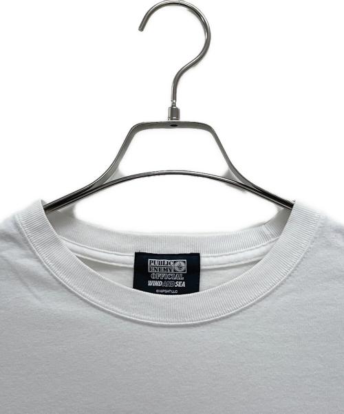 WIND AND SEA（ウィンダンシー）WIND AND SEA (ウィンダンシー) 長袖カットソー ホワイト サイズ:Ｍの古着・服飾アイテム