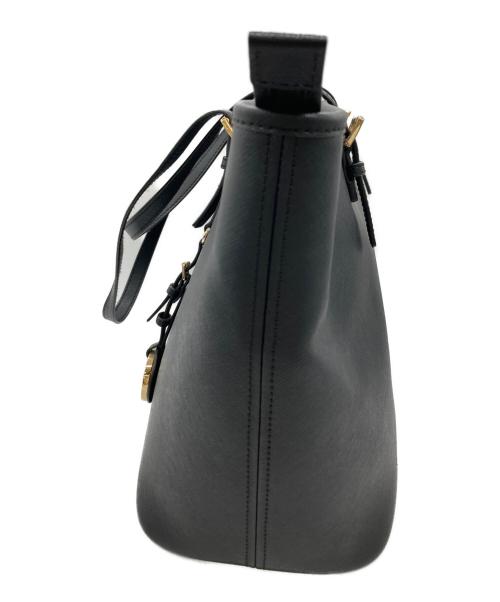MICHAEL KORS（マイケルコース）MICHAEL KORS (マイケルコース) トートバッグ ブラックの古着・服飾アイテム