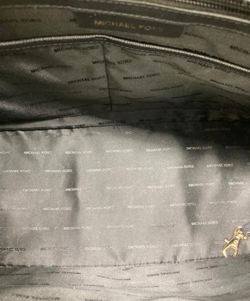MICHAEL KORS（マイケルコース）MICHAEL KORS (マイケルコース) トートバッグ ブラックの古着・服飾アイテム