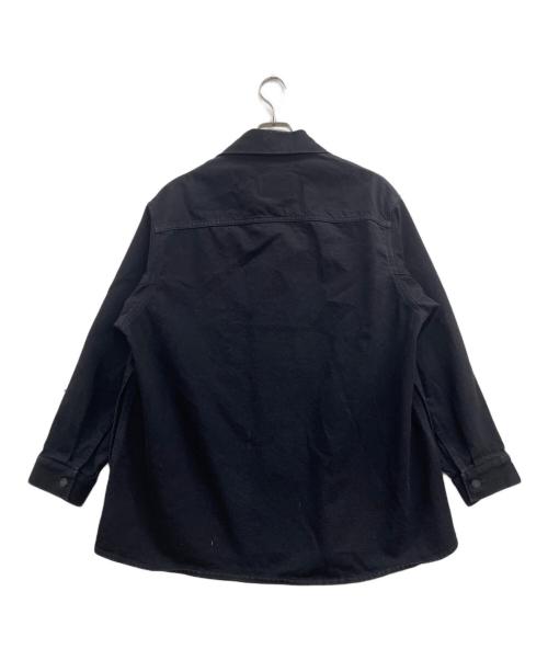LAD MUSICIAN（ラッドミュージシャン）LAD MUSICIAN (ラッドミュージシャン) 14oz DENIM SHIRT JACKET ブラック サイズ:42の古着・服飾アイテム