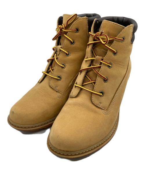 Timberland（ティンバーランド）Timberland (ティンバーランド) ブーツ ベージュ×ブラウン サイズ:23.5cmの古着・服飾アイテム