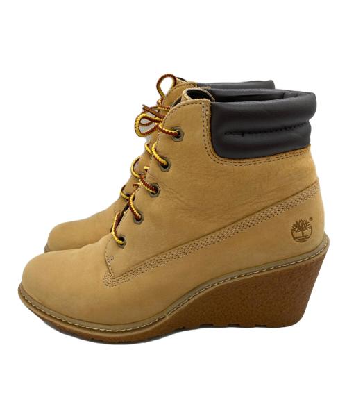 Timberland（ティンバーランド）Timberland (ティンバーランド) ブーツ ベージュ×ブラウン サイズ:23.5cmの古着・服飾アイテム