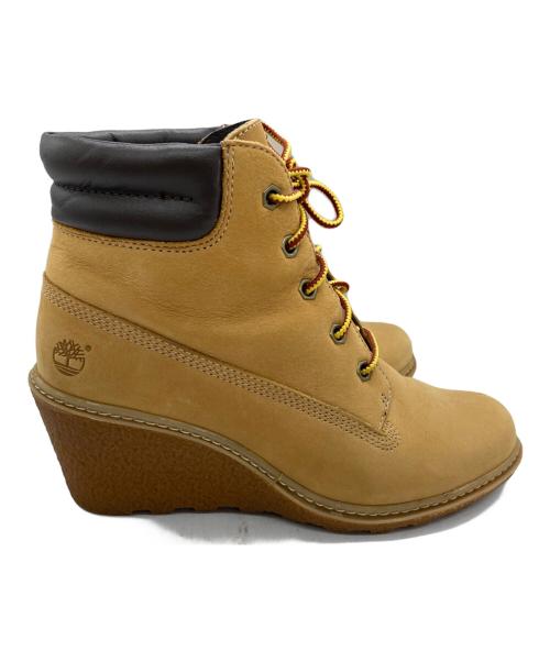 Timberland（ティンバーランド）Timberland (ティンバーランド) ブーツ ベージュ×ブラウン サイズ:23.5cmの古着・服飾アイテム