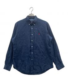 POLO RALPH LAUREN（ポロ・ラルフローレン）の古着「長袖シャツ」｜ネイビー