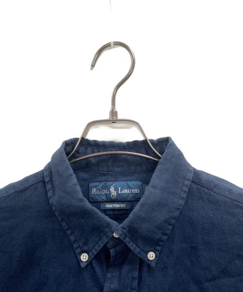 POLO RALPH LAUREN（ポロ・ラルフローレン）POLO RALPH LAUREN (ポロ・ラルフローレン) 長袖シャツ ネイビー サイズ:Lの古着・服飾アイテム