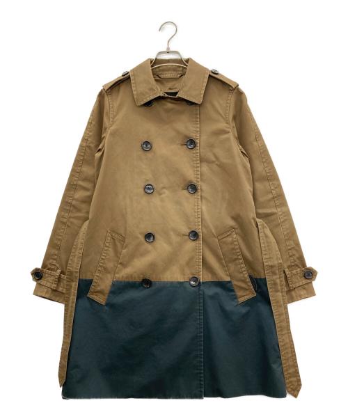 COACH（コーチ）COACH (コーチ) トレンチコート ネイビー×オリーブ サイズ:Sの古着・服飾アイテム
