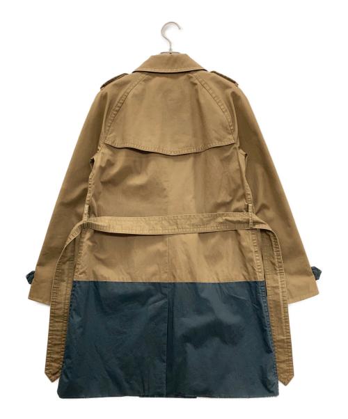 COACH（コーチ）COACH (コーチ) トレンチコート ネイビー×オリーブ サイズ:Sの古着・服飾アイテム