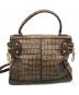 MaxMara (マックスマーラ) 2WAYバッグ ブラウン：10000円