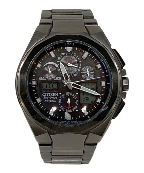 CITIZEN（シチズン）CITIZEN (シチズン) クロノグラフ ブラウンの古着・服飾アイテム
