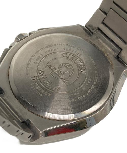CITIZEN（シチズン）CITIZEN (シチズン) クロノグラフ ブラウンの古着・服飾アイテム