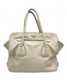 PRADA（プラダ）の古着「トートバッグ」｜アイボリー