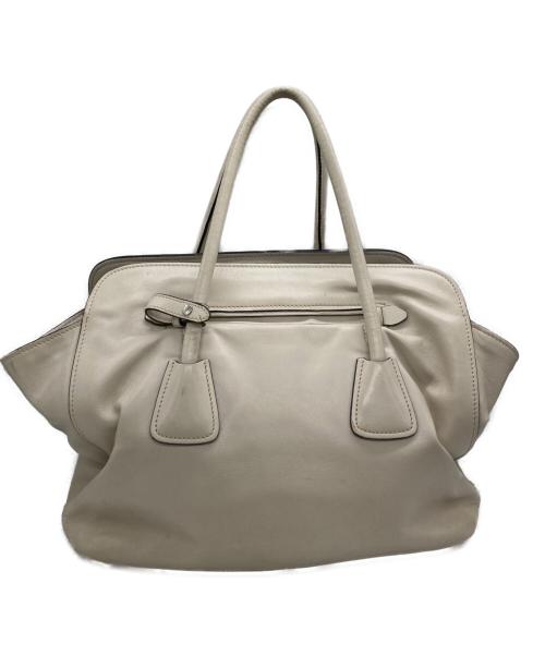 PRADA（プラダ）PRADA (プラダ) トートバッグ アイボリーの古着・服飾アイテム