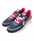 NIKE×sacai×UNDERCOVERナイキ×サカイ×アンダーカバー）の古着「UNDERCOVER × sacai × Nike LD Waffle "Midnight Spruce/Pale Ivory-Dark Grey-University Red"（アンダーカバー × サカイ × ナイキ LD ワッフル "ミッドナイトスプルース/ペールアイボリー-ダークグレー-ユニバーシティレッド"）」｜ネイビー×レッド