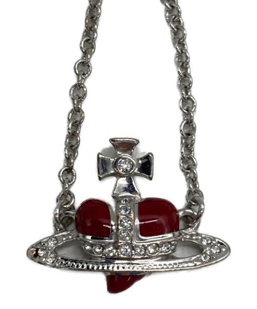 Vivienne Westwood（ヴィヴィアンウエストウッド）Vivienne Westwood (ヴィヴィアンウエストウッド) ブレスレット シルバー×レッドの古着・服飾アイテム