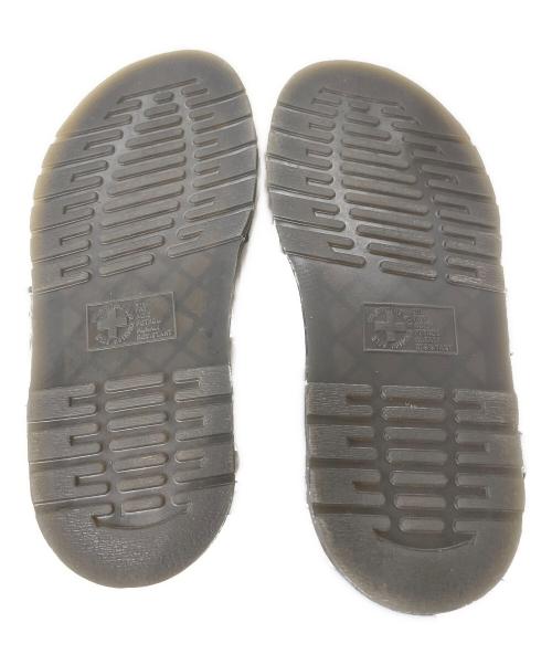 Dr.Martens（ドクターマーチン）Dr.Martens (ドクターマーチン) バックルサンダル ブラック×ホワイト サイズ:UK6の古着・服飾アイテム