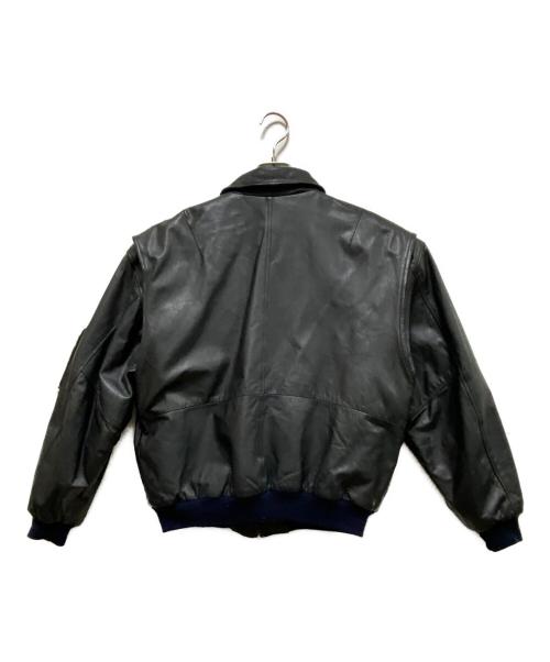 STEINER（シュタイナー）STEINER (シュタイナー) レザージャケット ブラック サイズ:Lの古着・服飾アイテム