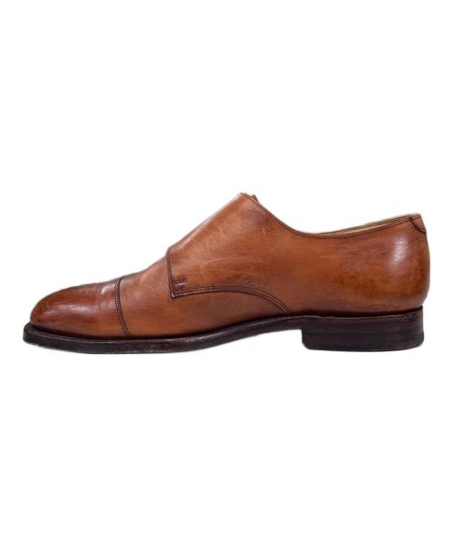 GRENSON（グレンソン）GRENSON (グレンソン) モンクストラップシューズ ブラウン サイズ:6.5の古着・服飾アイテム