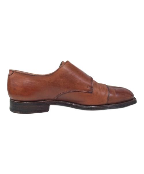 GRENSON（グレンソン）GRENSON (グレンソン) モンクストラップシューズ ブラウン サイズ:6.5の古着・服飾アイテム