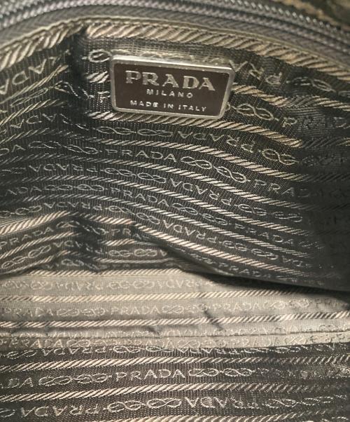 PRADA（プラダ）PRADA (プラダ) ナイロンワンショルダーバッグ グリーンの古着・服飾アイテム