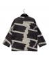 SASQUATCHfabrix. (サスクワッチファブリックス) WA-NECK JACKET ベージュ×ブラウン サイズ:L：7000円